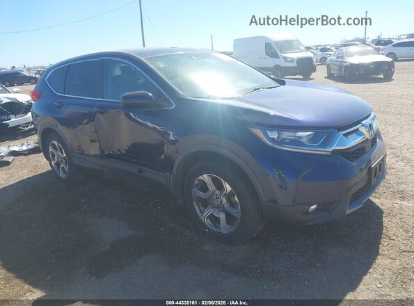 5J6RW1H83KA038108 2019 HONDA CR-V Blue Przód prawy