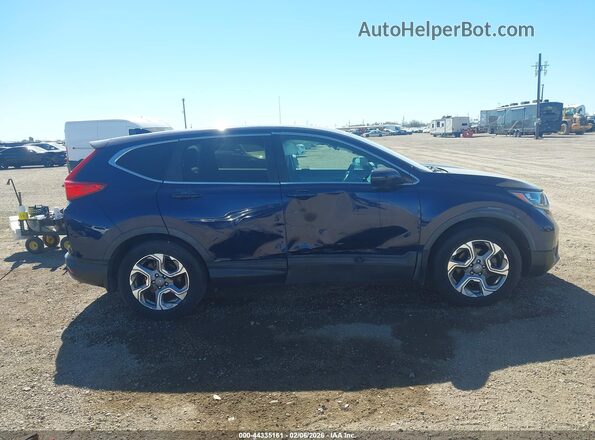 5J6RW1H83KA038108 2019 HONDA CR-V Blue Widok wnętrza z tyłu
