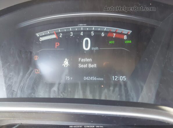 5J6RW1H83KA038108 2019 HONDA CR-V Blue 