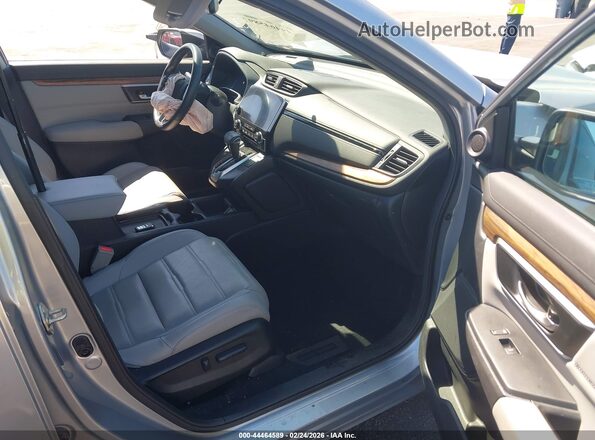 5J6RW1H88KA036189 2019 HONDA CR-V Серебряный Вид салона спереди