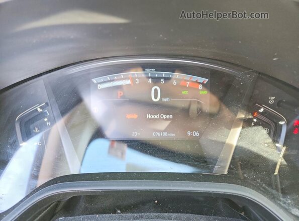 5J6RW2H2XMA007720 2021 HONDA CR-V Белый Вид щитка приборов