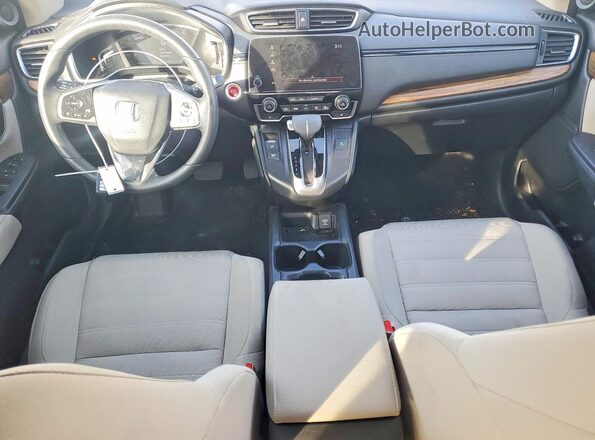 5J6RW2H55KA017191 2019 HONDA CR-V White Vista del salpicadero