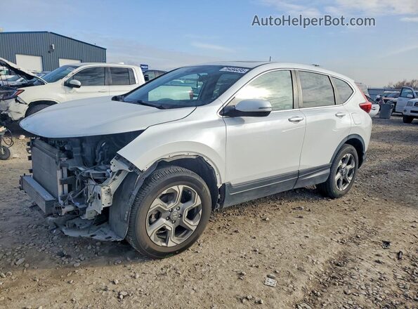 5J6RW2H55KA017191 2019 HONDA CR-V White Vista tres cuartos delantera izquierda