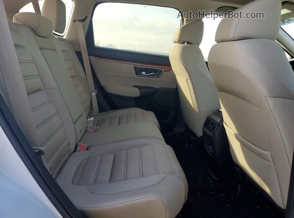 5J6RW2H55KA017191 2019 HONDA CR-V White Vista de los asientos traseros