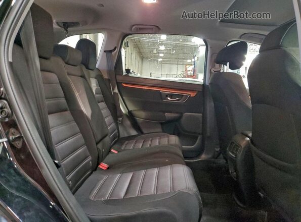 5J6RW2H56KL003269 2019 HONDA CR-V Черный Вид задней части салона