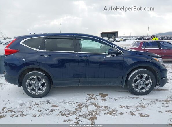 5J6RW2H8XKA019884 2019 HONDA CR-V Синий Панорамный вид салона 360°