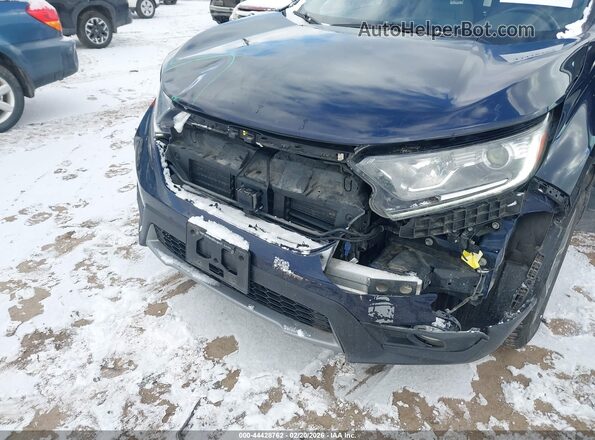 5J6RW2H8XKA019884 2019 HONDA CR-V Синий Вид спереди