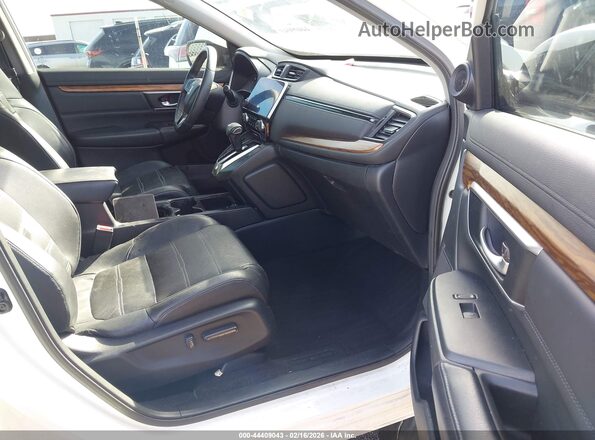 5J6RW2H91HL008956 2017 HONDA CR-V Белый Вид салона спереди