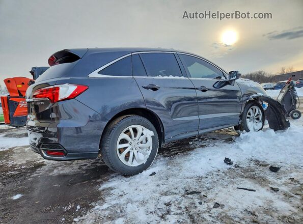 5J8TB3H3XGL010374 2016 ACURA RDX Серый Задняя правая четверть