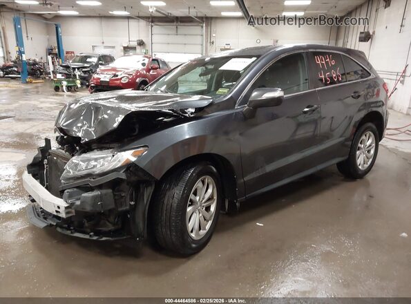 5J8TB4H3XGL011286 2016 ACURA RDX Серый Передняя левая четверть