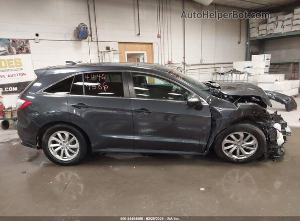 5J8TB4H3XGL011286 2016 ACURA RDX Серый Вид задней части салона
