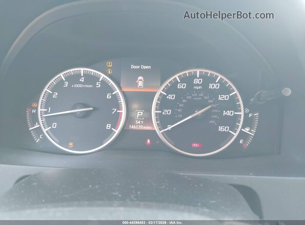 5J8TB4H71GL009896 2016 ACURA RDX White Հետևի նստատեղերի տեսք