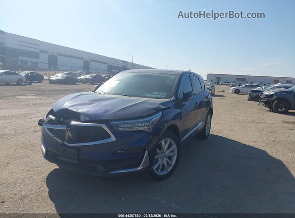 5J8TC1H32KL014008 2019 ACURA RDX Синий Передняя левая четверть