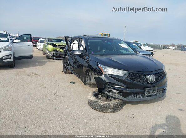 5J8TC1H35ML002227 2021 ACURA RDX Black Передня права чверть