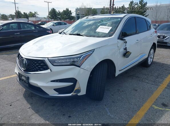 5J8TC1H36ML000163 2021 ACURA RDX Белый Передняя левая четверть