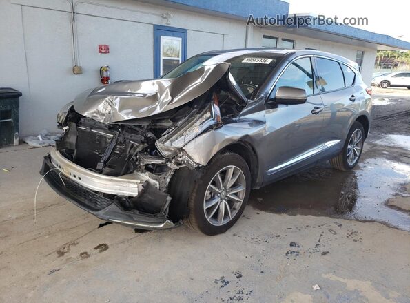 5J8TC1H54PL010244 2023 ACURA RDX Серый Передняя левая четверть