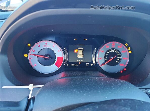 5J8TC1H64KL018166 2019 ACURA RDX Синий Вид щитка приборов