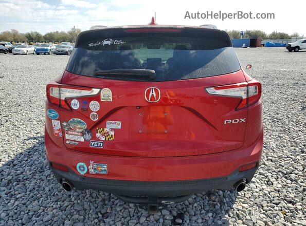 5J8TC1H74KL015129 2019 ACURA RDX Red Widok z tyłu