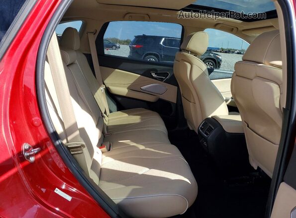 5J8TC1H74KL015129 2019 ACURA RDX Red Widok tylnych siedzeń