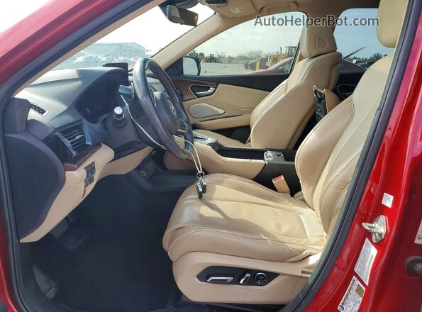 5J8TC1H74KL015129 2019 ACURA RDX Red Widok wnętrza z przodu
