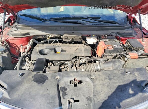5J8TC1H74KL015129 2019 ACURA RDX Red Widok wnętrza z tyłu