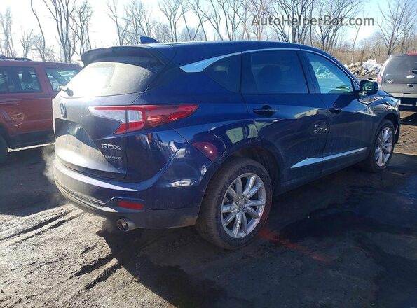 5J8TC2H31KL044056 2019 ACURA RDX Синий Задняя правая четверть