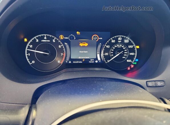 5J8TC2H33RL040861 2024 ACURA RDX Silver Vista del cuadro de instrumentos