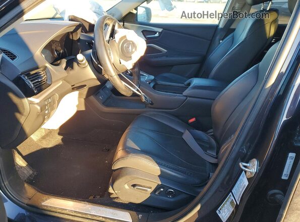 5J8TC2H38KL037685 2019 ACURA RDX Черный Вид салона спереди