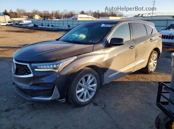 5J8TC2H38KL037685 2019 ACURA RDX Черный Передняя левая четверть