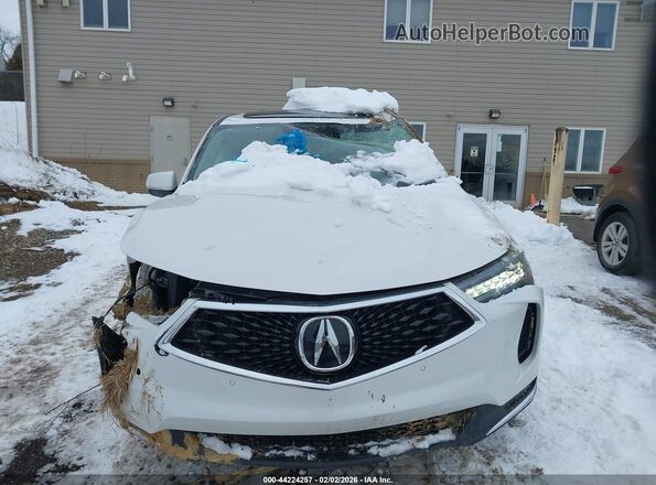 5J8TC2H54RL005408 2024 ACURA RDX White Vista del cuadro de instrumentos