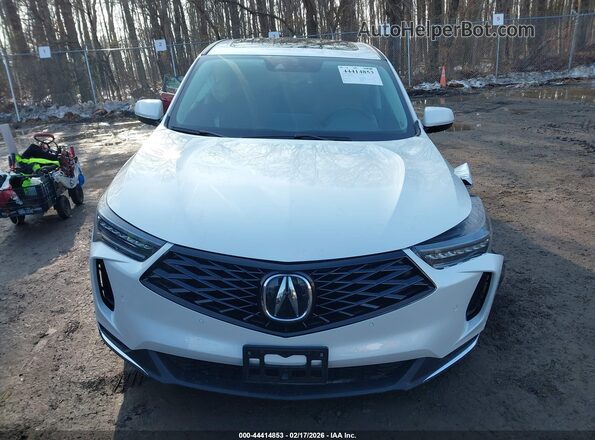 5J8TC2H54SL015989 2025 ACURA RDX White Widok deski rozdzielczej
