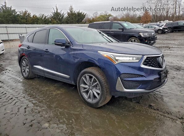 5J8TC2H56KL018845 2019 ACURA RDX Blue Delantero derecho