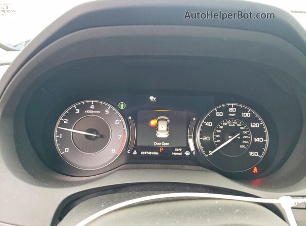5J8TC2H57PL024242 2023 ACURA RDX Blue Widok zestawu wskaźników