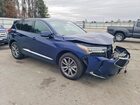 2023 Acura Rdx Technology Blue vin: 5J8TC2H57PL024242