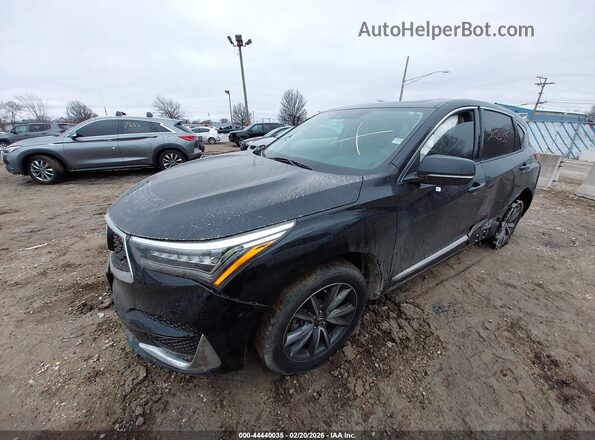 5J8TC2H5XKL012773 2019 ACURA RDX Black Передня ліва чверть