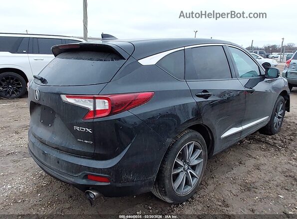 5J8TC2H5XKL012773 2019 ACURA RDX Black Задня права чверть