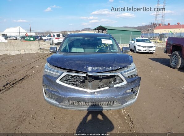 5J8TC2H5XML024439 2021 ACURA RDX Blue Widok zestawu wskaźników