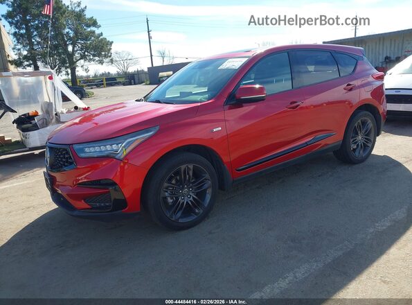 5J8TC2H60KL031681 2019 ACURA RDX Красный Передняя левая четверть