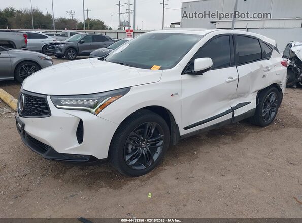 5J8TC2H60RL021081 2024 ACURA RDX White Vista tres cuartos delantera izquierda