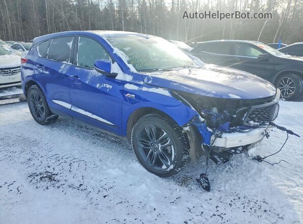 5J8TC2H61RL800649 2024 ACURA RDX Blue Передня права чверть
