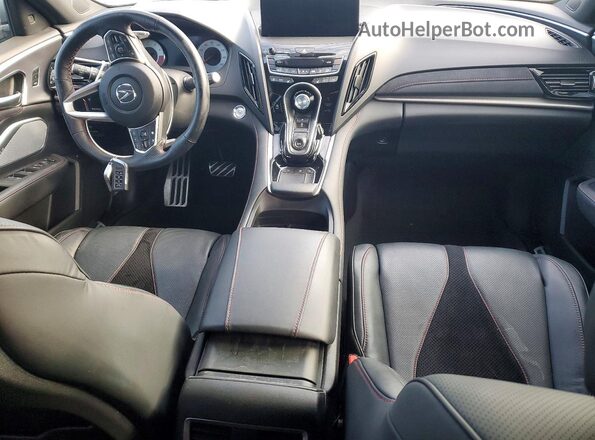 5J8TC2H84NL003582 2022 ACURA RDX Серебряный Вид панели приборов
