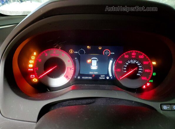 5J8TC2H85SL010682 2025 ACURA RDX Blue ხელსაწყოთა პანელის ხედი