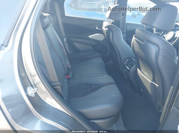 5J8TC2H8XPL022897 2023 ACURA RDX Gray Vista de la etiqueta del VIN