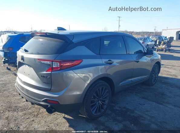 5J8TC2H8XPL022897 2023 ACURA RDX Gray Trasero derecho