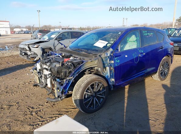 5J8TC2H8XSL007096 2025 ACURA RDX Синий Передняя левая четверть