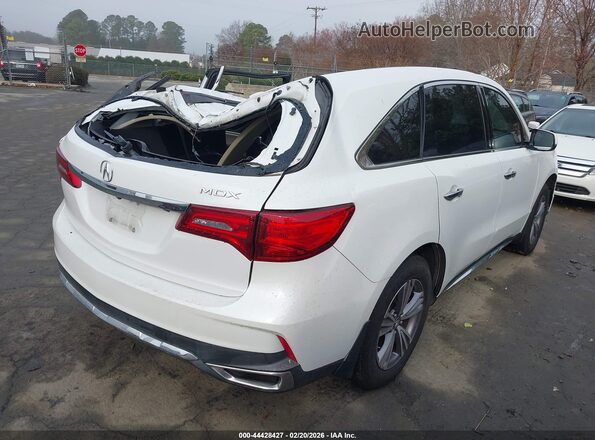 5J8YD3H36LL015498 2020 ACURA MDX Белый Задняя правая четверть