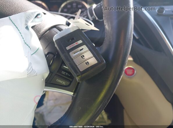 5J8YD4H3XKL017646 2019 ACURA MDX Белый Вид панели приборов