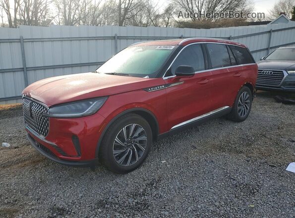 5LM5J6WC7SGL31409 2025 LINCOLN AVIATOR Красный Передняя левая четверть
