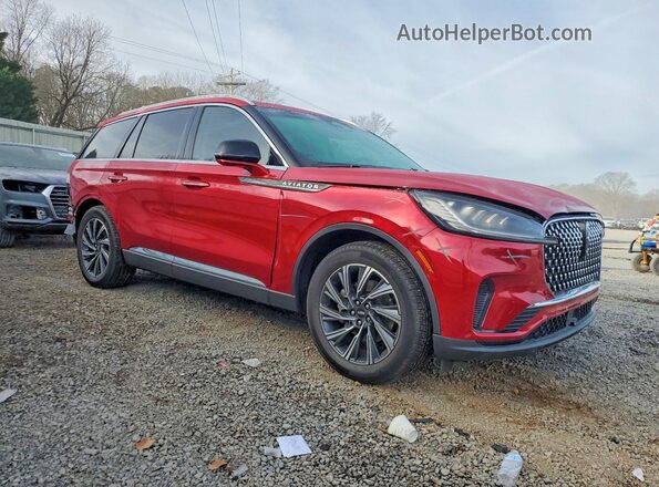 5LM5J6WC7SGL31409 2025 LINCOLN AVIATOR Красный Передняя правая четверть