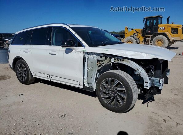 5LM5J6WC9SGL14613 2025 LINCOLN AVIATOR Белый Передняя правая четверть